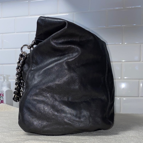 Coach Alex Op Art Print shoulder bag with matching wristlet - Picture 9 of 15